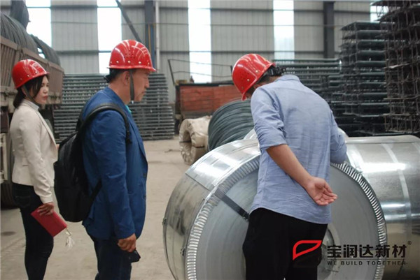 質(zhì)量保證，韓國客戶Shin再次訂購桁架樓承板8000米