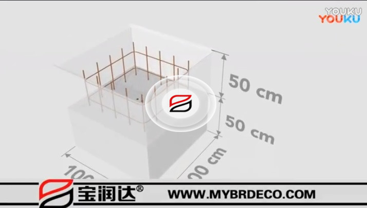 寶潤達(dá)-廠房鋼結(jié)構(gòu)框架安裝搭建動畫演示